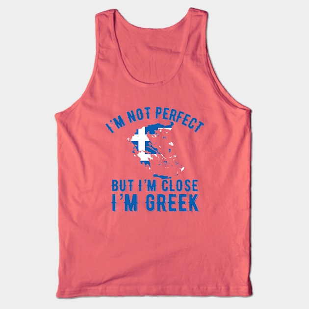 I’m Greek Tank Top by MessageOnApparel